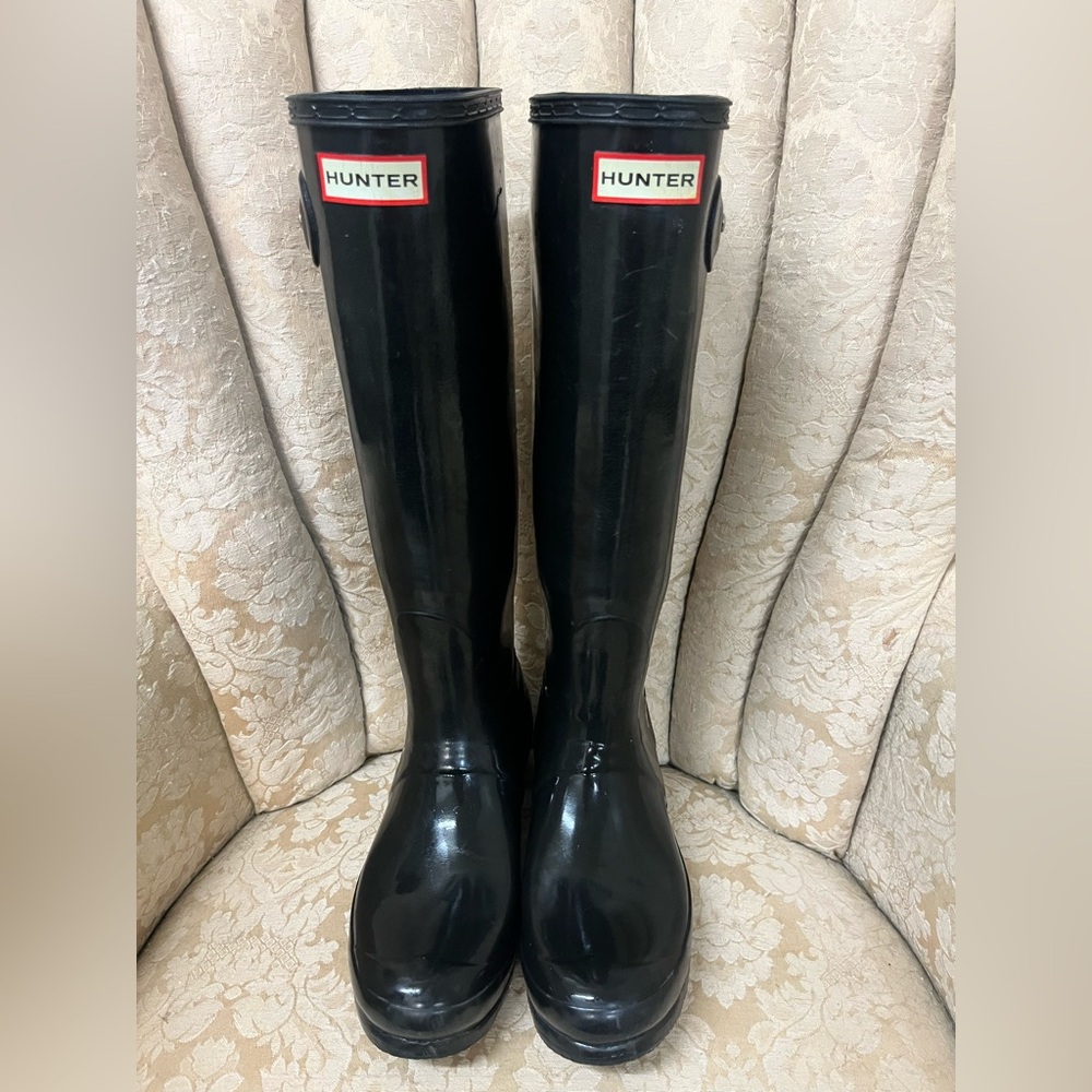 Hunter Classic Black Long Boots Winter/Rain